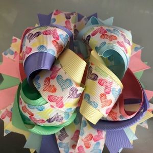 7in girls hair bow.